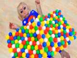 توپ های رنگی - بازی شاد - سرگرمی و تفریحی بچه - شادی کودک و کودکان 2024-2025