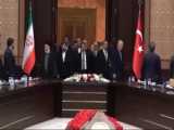 امضای 10 سند همکاری مشترک میان ایران و ترکیه