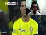 خلاصه بازی النصر - اینتر میامی ( بازی دوستانه ) کریستیانو رونالدو و مسی 2024