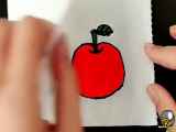 آموزش نقاشی به صورت شعبده بازی