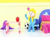 شادی کودکانه - کلیپ شاد - خمیر بازی - اسلایم رنگی - خمیر و اسلایم 202-2025