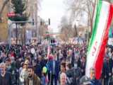 تایم لپس حماسه حضور مردم کرمانشاه در راهپیمایی ۲۲بهمن
