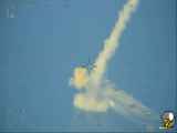 پرتاب موشک بالستیک از روی ناوچه سپاه به سمت پایگاه شبیه سازی شده اسراعیل