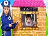 برنامه کودک ساشا ؛ بازی دزد و پلیس خنده دار - برنامه کودک ساشاجدید