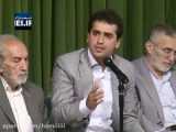 شعر خوانی سید محمد بهشتی  در محفل شعر انقلاب