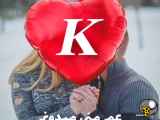 کلیپ عاشقانه حرف اول اسم K