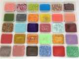 اسلایم بازی جدید - اسلایم های رنگارنگ - مخلوط کردن گلیتر در اسلایم شفاف