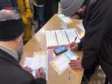 انتظار مردم شهرستان های استان تهران در صف طولانی پای صندوق های رأی