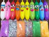 اسلایم رنگارنگ - ترکیب خمیر رنگی - تفریحی سرگرمی - خمیر بازی کودکانه 2024-2025