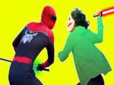 TEAM SPIDER MAN vs BAD GUY TEAM In REAL LIFE |  Live Action   Fighting Bad Guys
