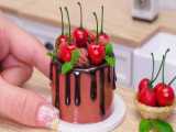 Strawberry Cake  Wonderful Miniature Pink Cake Ideas | Mini Cakes Baking  Mi
