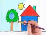 آموزش نقاشی برای کودکان / چگونه بیبی یودا مهربون بکشیم / نقاشی کودکان