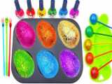 بازی های کودکانه - توپ رنگی - تخم مرغ رنگی - سرگرمی کودکان در خانه 2024