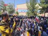 زنجان/ شکوه حضور مردم در راهپیمایی روز قدس