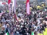 کرمانشاه/ حضور پرشور مردم در راهپیمایی روز قدس