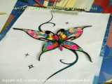 اژدها | کاردستی اژدها | ملیله کاغذی | کوییلینگ | paper quilling