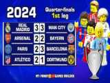 خلاصه بازی پاری سن ژرمن 4 - 1 بارسلونا | لیگ قهرمانان اروپا 2024