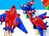 برنامه کودک جدید - بازی و چالش با ابرقهرمانان مرد عنکبوتی - کودک سرگرمی تفریحی