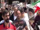 راهپیمایی نمازگزاران شهرستان های استان تهران در حمایت از عملیات وعده صادق