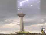 فیلم/ صحنه ای جالب از برخورد صاعقه به برج میلاد تهران