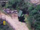 انهدام خودروی ارتش اسرائیل توسط حزب الله