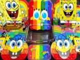 اسلایم جدید باب اسفنجی - اسلایم رنگی باحال -SpongeBob SquarePants خمیر بازی2024