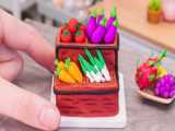 Fancy Miniature Twin Chocolate and Strawberry Cake Decorating  Best Satisfying