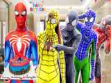 Bros SpiderMan vs Super CAR Taxi ||KID SPIDER MAN  SpiderMan help Hulk find h
