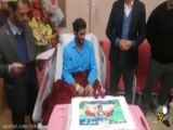 جشن تولد حسن یزدانی در بیمارستان