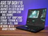 مقایسه لپتاپ های TUF Dash F15 و  Acer Nitro 5
