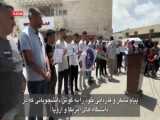 ورود خادمان رضوی با پرچم متبرک آستان قدس به خوزستان