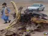 تصادف شدید در جاده بلوچستان ؛ تیگو 7 پرو با پژو 405
