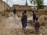 ویرانی های بعد از سیل در افغانستان