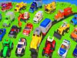 کارتون اسباب بازی های جدید - ماشین و تریلی حمل بار  - برنامه سرگرمی کودک