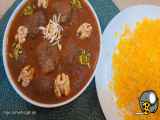 طرز تهیه خورشت فسنجون کدو حلوایی