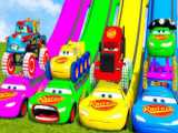 سرسره بازی و ماشین رنگی - کلیپ سرگرمی و کودکان - آهنگ کودکانه 2024