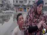 فیلم/ مادر فلسطینی: نمی دانیم به کجا برویم!