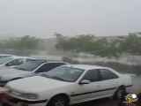 بارش شدید تگرگ مشهد