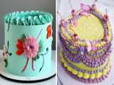 Top 5 Amazing Cake Decorating Technique Compilation | Most Satisfying Cake Tut