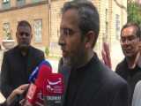 مراسم سوگواری رئیس جمهور شهید در بوشهر
