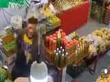 سرقت موبایل از مغازه میوه فروشی در مشهد توسط یک زن و مرد