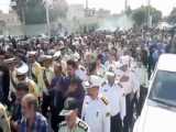 کلیپی زیبا از موج میلیونی مردم مشهد در تشییع سیدالشهدای خدمت