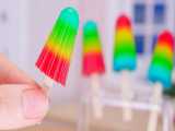Special Rainbow Lollipop  Wonderful Miniature Rainbow Lollipop Candy Maki