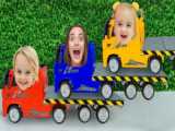ماشین رنگی - بازی کودکانه - برنامه قشنگ و شاد بچه ها - ترانه کودکانه 2024