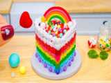 Mini Rainbown Oreo Cake Magic! Easy Decorating Oreo Cake Ideas Mini Cakes Ch