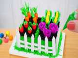 ایده تزئین کیک تولد و خامه کشی