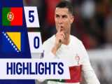 خلاصه بازی پرتغال ۳-۰ ایرلند | خط و نشان رونالدو برای رقبا