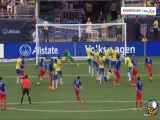 خلاصه بازی فوتبال آمریکا ۱ برزیل ۱ ( دوستانه )
