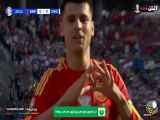 خلاصه بازی فوتبال اسپانیا ۳ کرواسی صفر ( یورو ۲۰۲۴ )