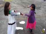 رقص دیدنی دختر بچه های افغان